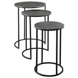 Uttermost Erik Metal Nesting Tables, S/3