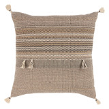 Vibe by Jaipur Living Amulet-Cainen AMU01 Brown Indoor Pillow