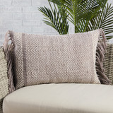 Vibe by Jaipur Living Liri-Iker LIR04 Taupe Indoor/Outdoor Pillow