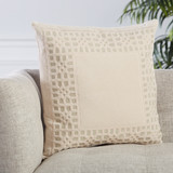 Jaipur Living Mezza-Azilane MEZ03 Beige Indoor Pillow