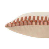 Jaipur Living Nagaland -Letsami NGW10 Terracotta Indoor Pillow