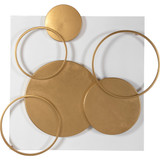 Uttermost Adagio Golden Disk Wall Art