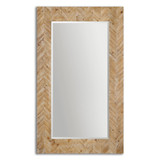 Uttermost Demetria Oversized Wooden Mirror