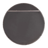 Uttermost Ada Round Steel Mirror