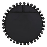 Uttermost Cyra Black Round Mirror