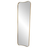 Uttermost Belvoir Large Antique Brass Mirror