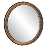 Uttermost Bolton Round Rope Mirror