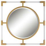 Uttermost Balkan Small Gold Mirror