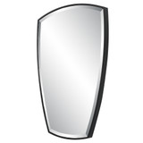 Uttermost Crest Curved Iron Mirror