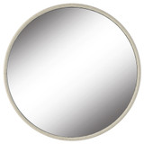 Uttermost Ranchero White Round Mirror