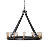 Uttermost Marlow 12 Light Circle Chandelier