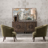 Uttermost Conroy Olive Accent Chair