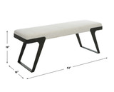 Uttermost Hover Modern Bench