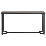 Uttermost Basuto Steel Console Table