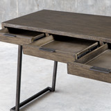 Uttermost Comrade Natural Wood Desk