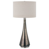 Uttermost Contour Metallic Glass Table Lamp