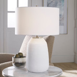 Uttermost Heir Chalk White Table Lamp