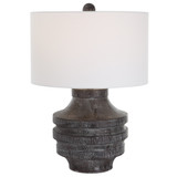 Uttermost Timber Carved Wood Table Lamp