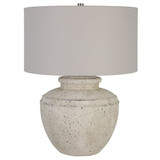 Uttermost Artifact Aged Stone Table Lamp