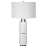 Uttermost Ruse Whitewashed Table Lamp