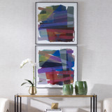 Uttermost Vivacious Abstract Framed Prints, Set/2