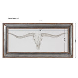 Uttermost Western Skull Mount Print