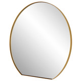Uttermost Cabell Small Brass Mirror