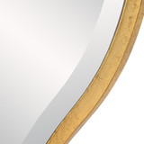 Uttermost Aneta Large Gold Round Mirror