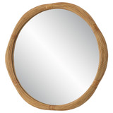 Uttermost Salina Round Bamboo Mirror