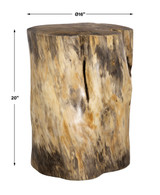 Uttermost Habitat Natural Accent Stool