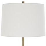 Uttermost Annora Glossy White Table Lamp