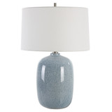 Uttermost Jubilee Sky Blue Table Lamp