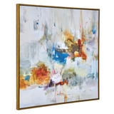 Uttermost In The Beginning Framed Abstract Art