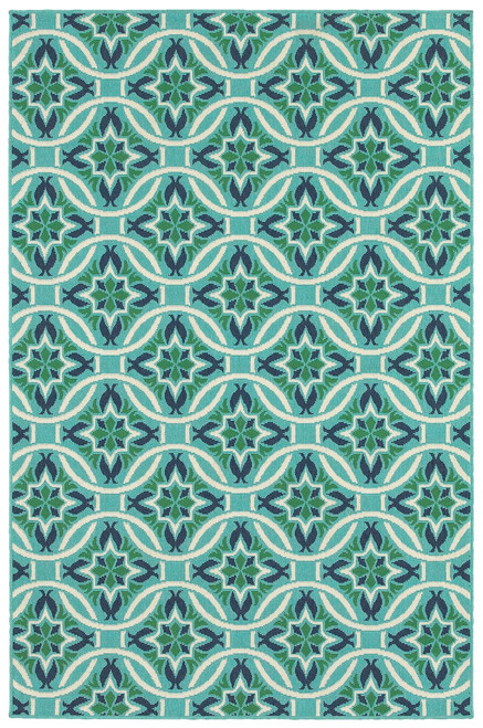 Oriental Weavers Meridian 5868L Blue