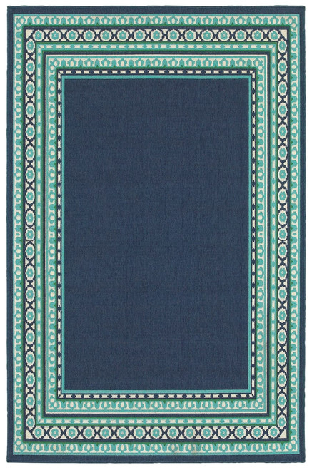 Oriental Weavers Meridian 9650B Navy