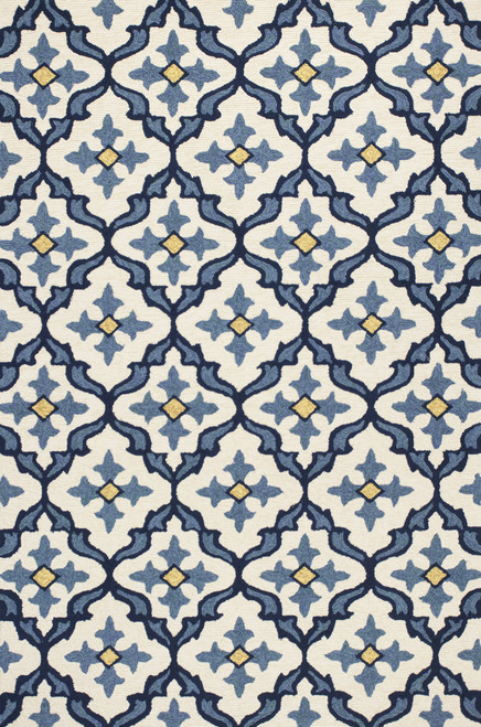 Harbor 4210 Ivory/Blue Mosaic