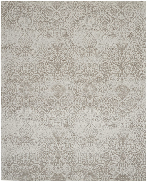 Nourison Damask DAS06 Ivory