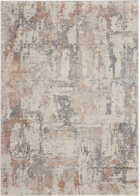 Nourison Rustic Textures RUS06 Beige/Gray