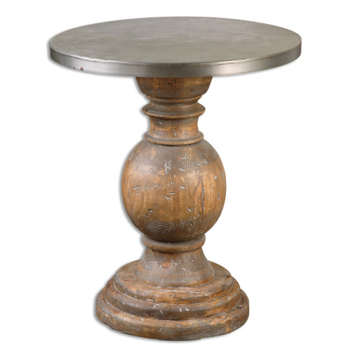 Uttermost Blythe Wooden SideTable