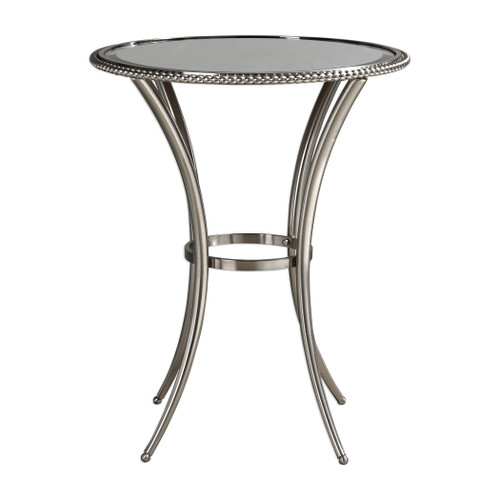 Uttermost Sherise Beaded Metal Accent Table by David Frisch