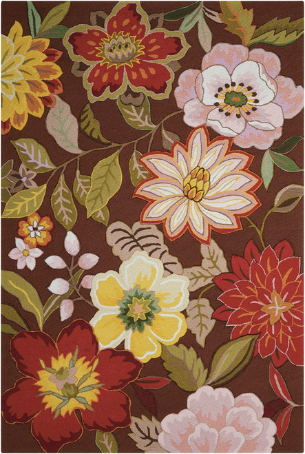 1 Area Page Rug - Fashion Style Floral Rugs - - - Store