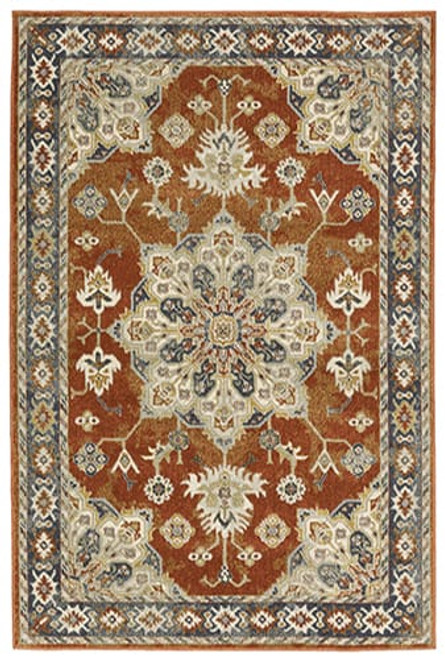 Oriental Weavers Branson BR04A Rust