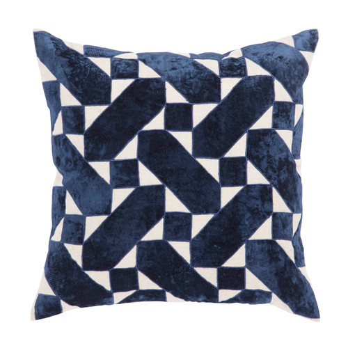 Jaipur Living Cosmic By Nikki Chu-Danceteria CNK68 Blue Indoor Pillow