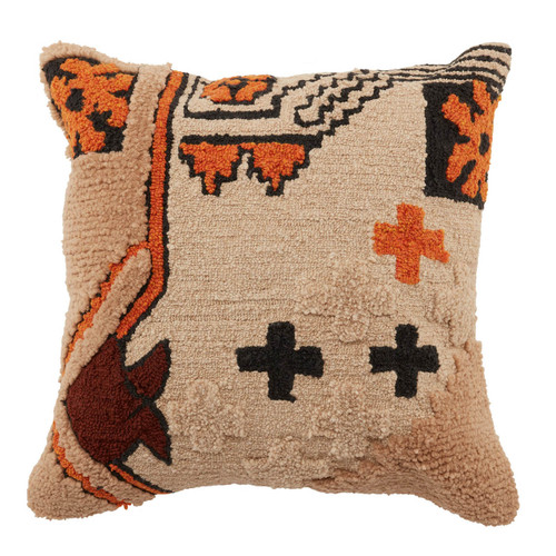 Jaipur Living Nazka-Kika NZK01 Beige Indoor/Outdoor Pillow