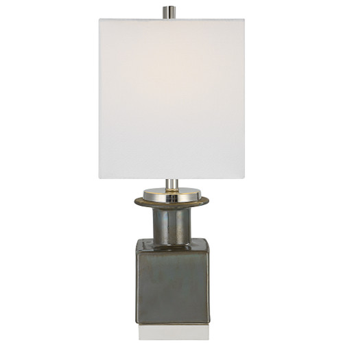 Uttermost Cabrillo Gray Glaze Accent Lamp