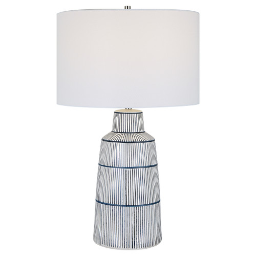 Uttermost Breton Nautical Stripe Table Lamp