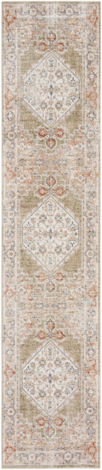 Astra Machine Washable ASW11 Sage Multicolor Area Rugs