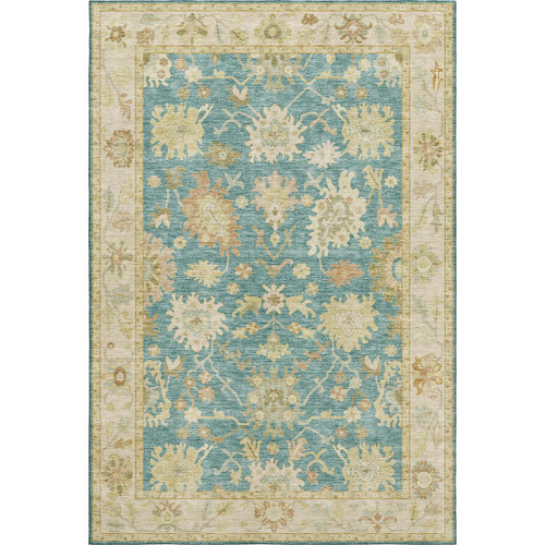 Dalyn Hatay HY2 Teal Luxury Washable Area Rug