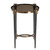 Uttermost Thora Brushed Black Accent Table