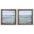 Uttermost Aqua Horizon Framed Prints, Set/2